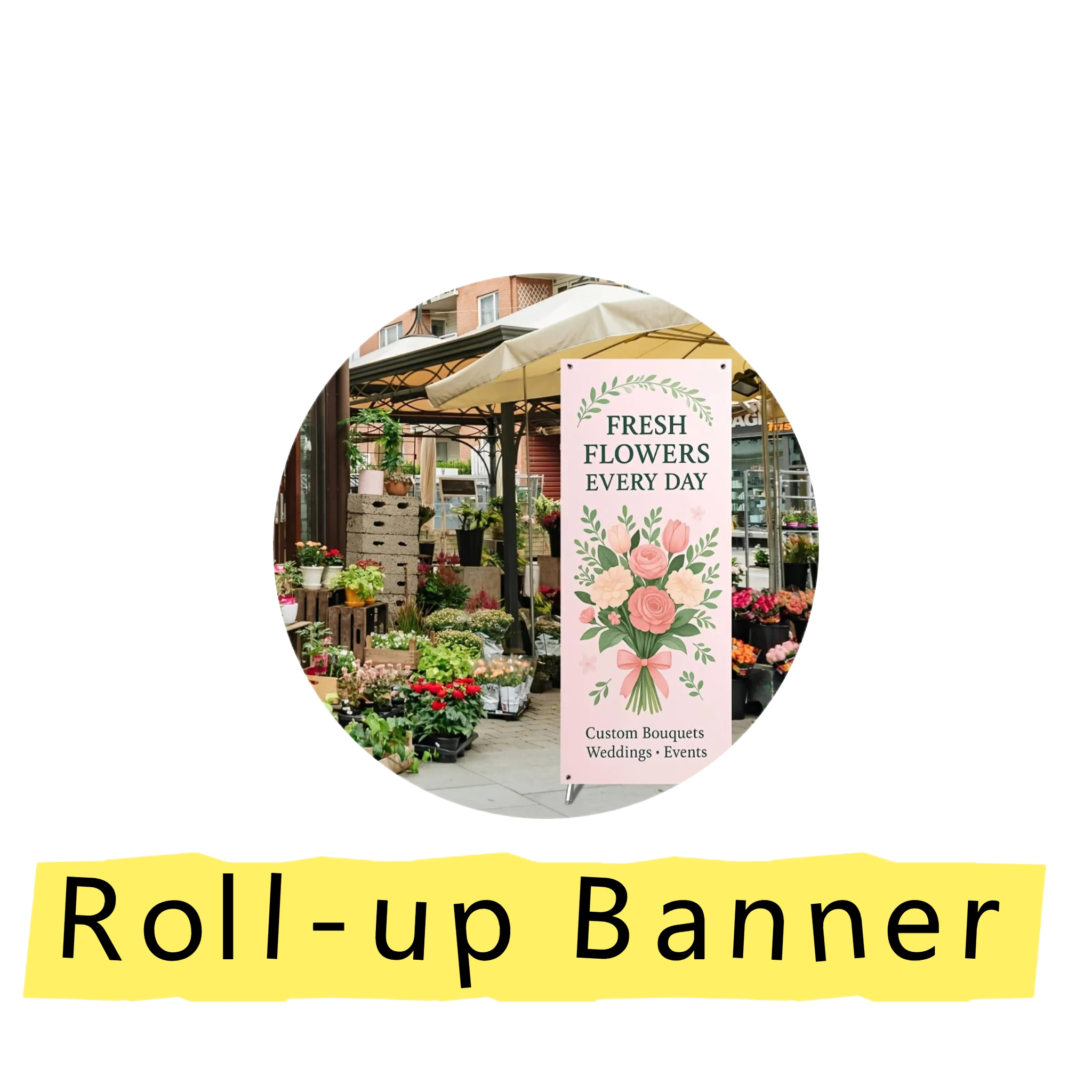 Roll-up banner（易拉宝）