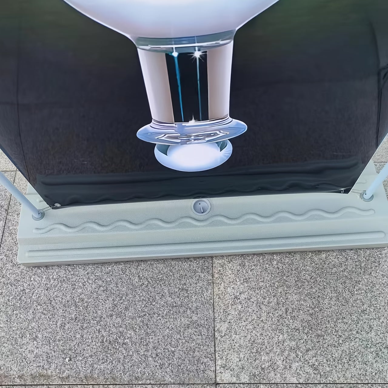 Water Injection Weighted Advertising Flexible Poster Floor Standing Sign