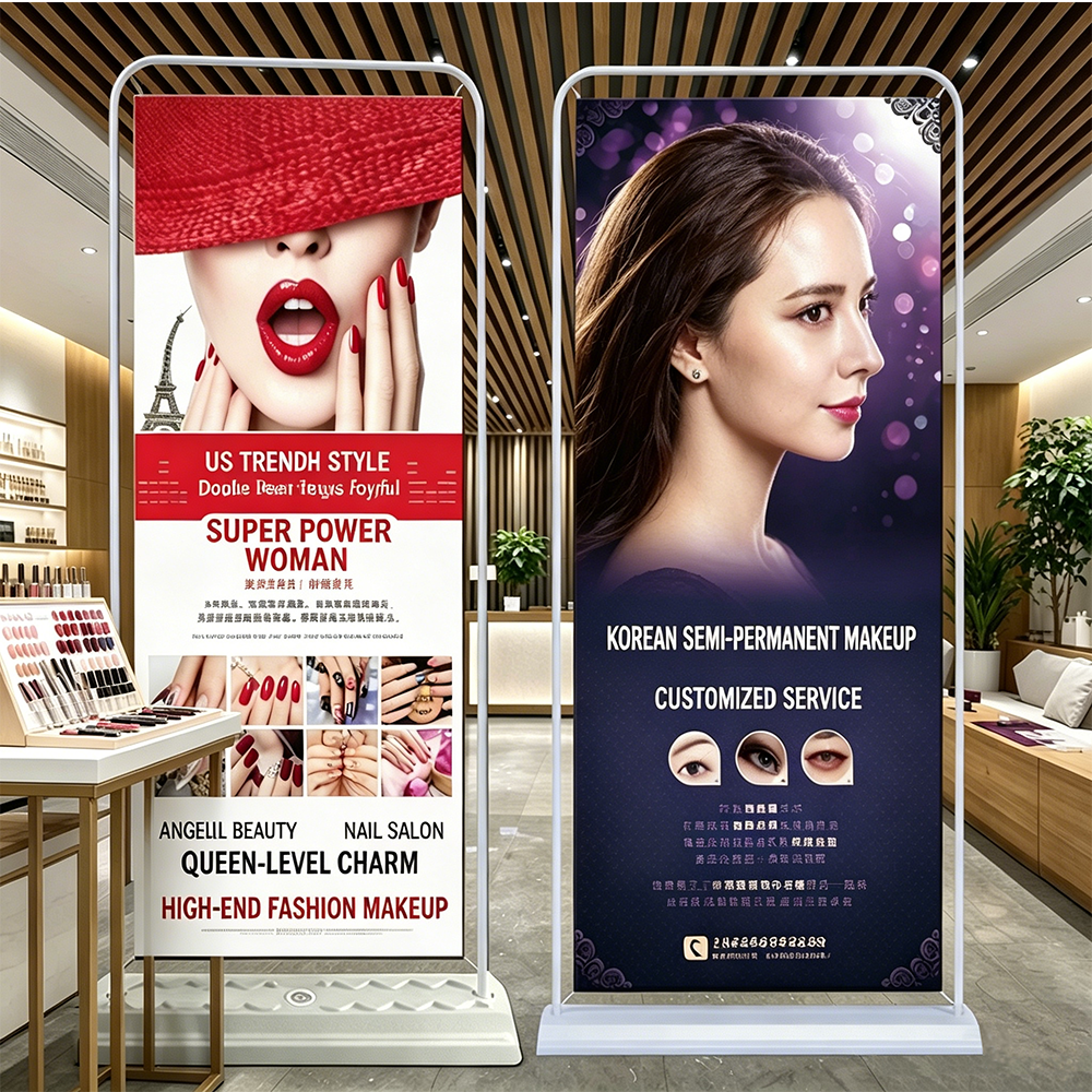 Hot Sale Door Type Frame Display Stand Water Base Outdoor Banner Stand Portable Door Shape Pvc Banner Display Stand
