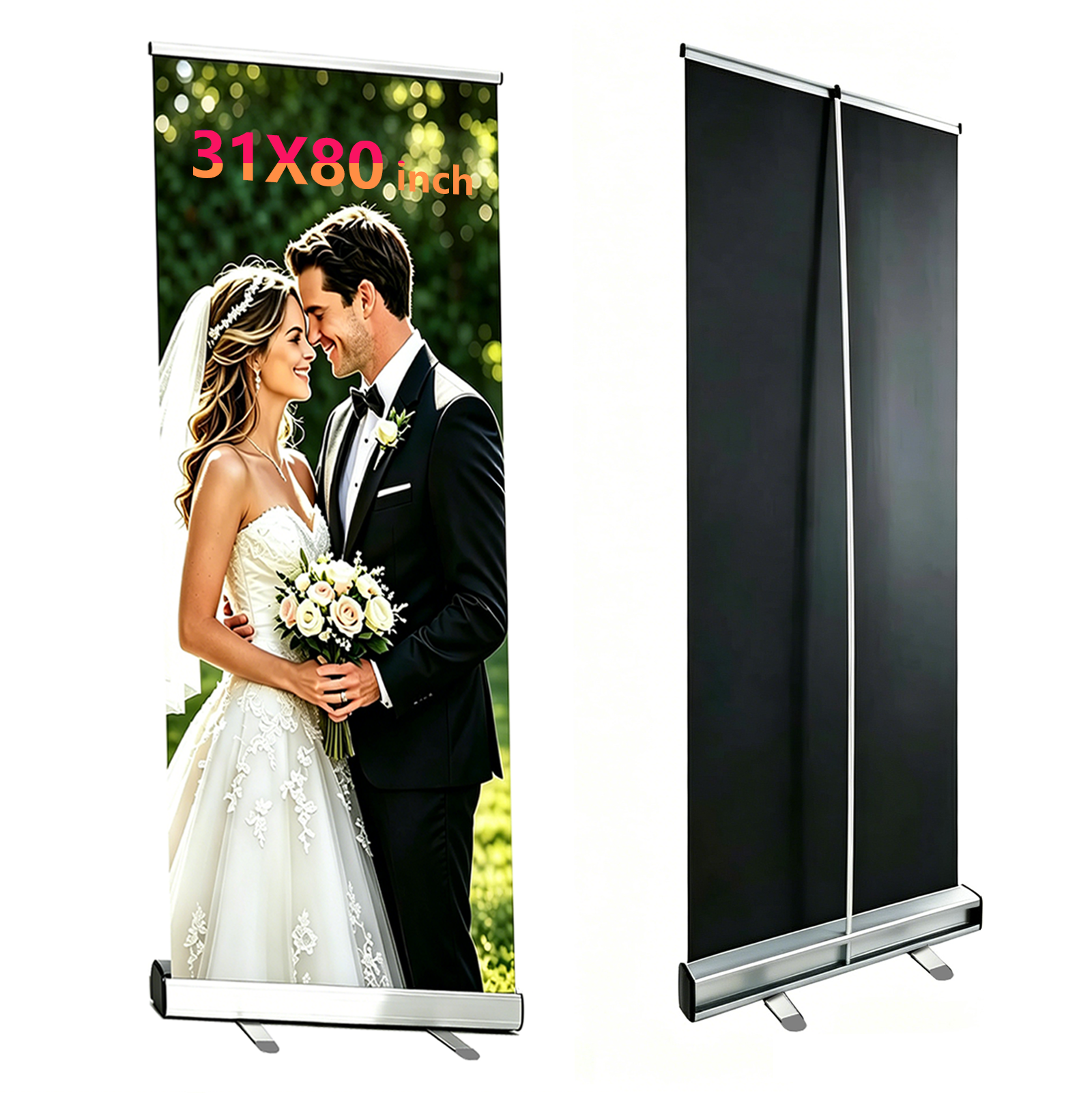 Portable SEG LED Light Box Display, Aluminum Alloy Frame Backlit Lightbox, Tension Fabric Lighted Banner Sign for Trade Show, Exhibition, Retail Store Advertising