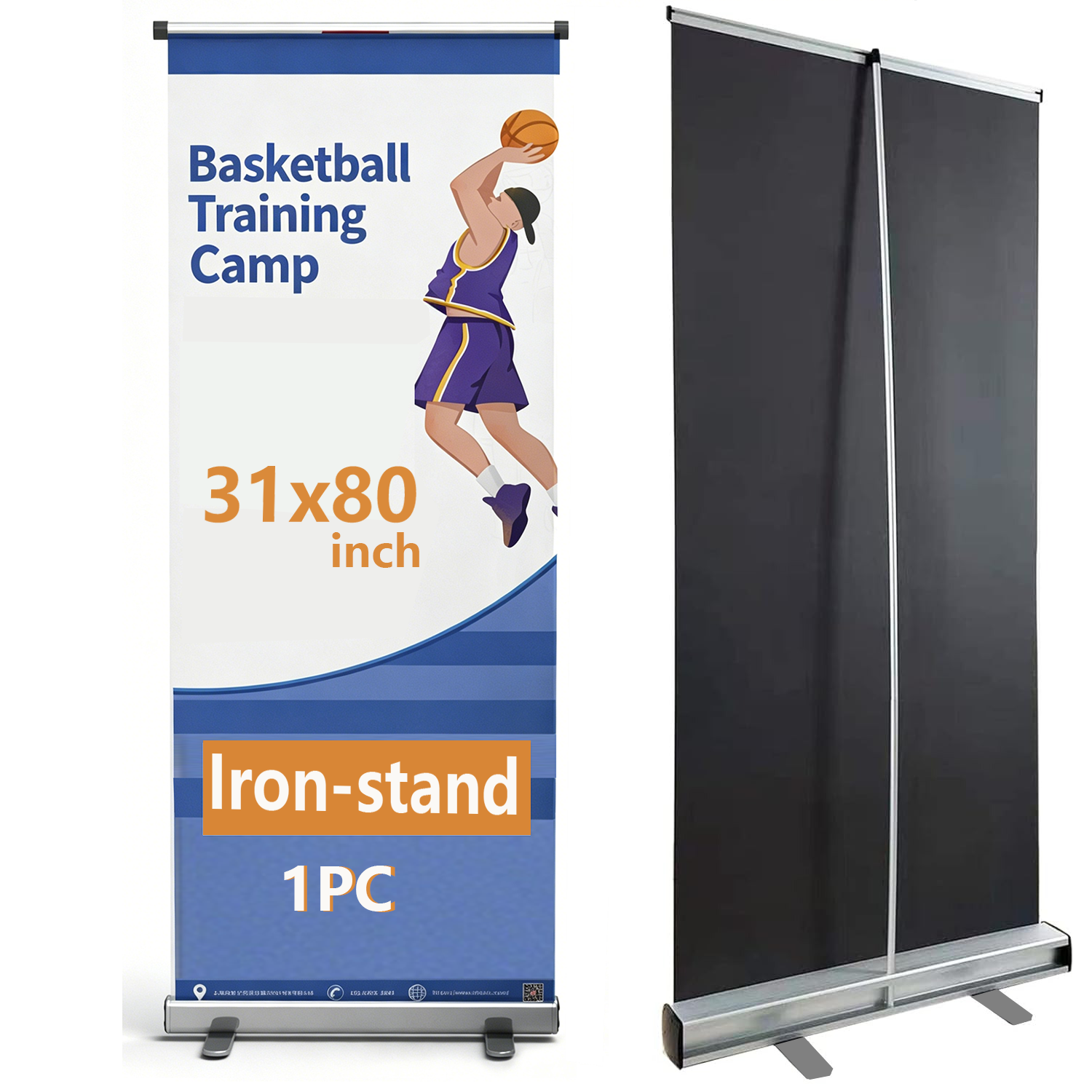 Portable SEG LED Light Box Display, Aluminum Alloy Frame Backlit Lightbox, Tension Fabric Lighted Banner Sign for Trade Show, Exhibition, Retail Store Advertising