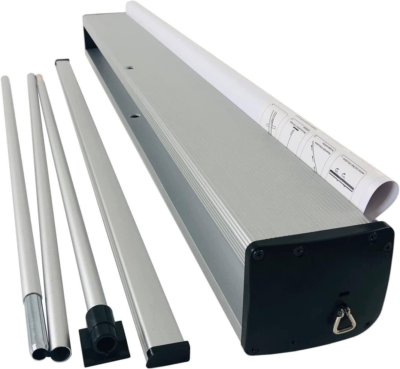 Portable SEG LED Light Box Display, Aluminum Alloy Frame Backlit Lightbox, Tension Fabric Lighted Banner Sign for Trade Show, Exhibition, Retail Store Advertising