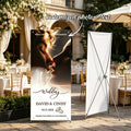 Photo Booth Displays, Venue Decorations, Receptions - Wedding Photo Booth Props & Poster Display Stand for Guest Tables