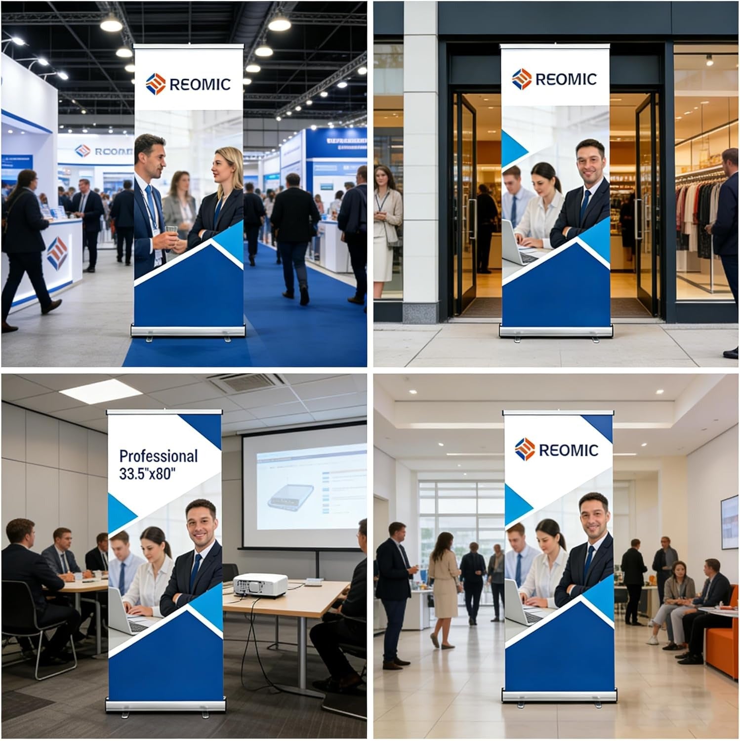 Portable SEG LED Light Box Display, Aluminum Alloy Frame Backlit Lightbox, Tension Fabric Lighted Banner Sign for Trade Show, Exhibition, Retail Store Advertising