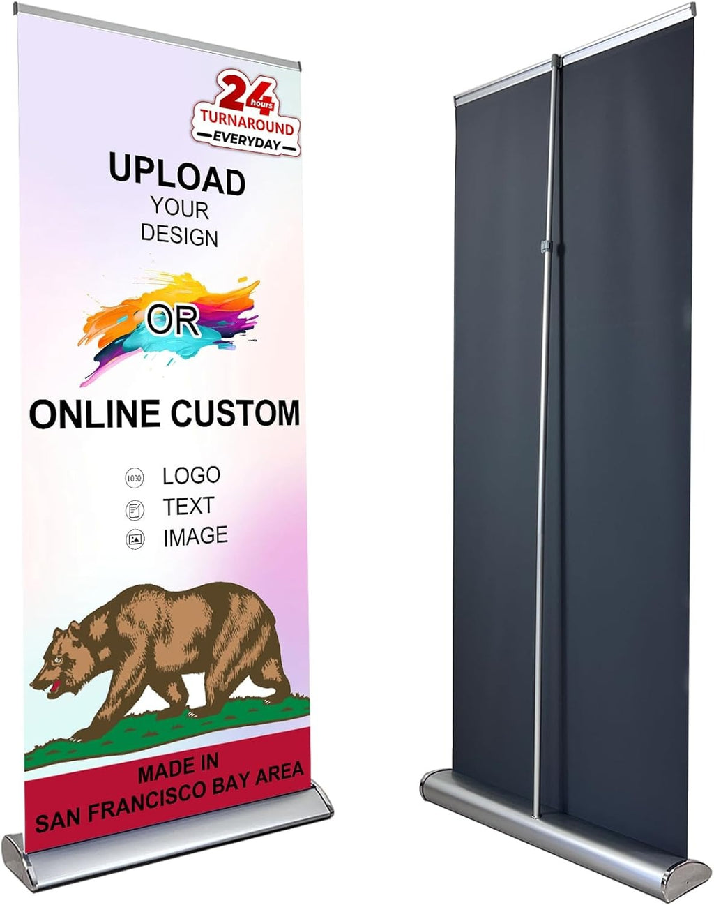 Portable SEG LED Light Box Display, Aluminum Alloy Frame Backlit Lightbox, Tension Fabric Lighted Banner Sign for Trade Show, Exhibition, Retail Store Advertising