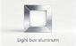 Light Box Aluminum - Home