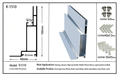 Aluminum extrusions, frame aluminum material, light box frame alloy SEG light box aluminum profiles