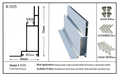 SEG light box aluminum profiles